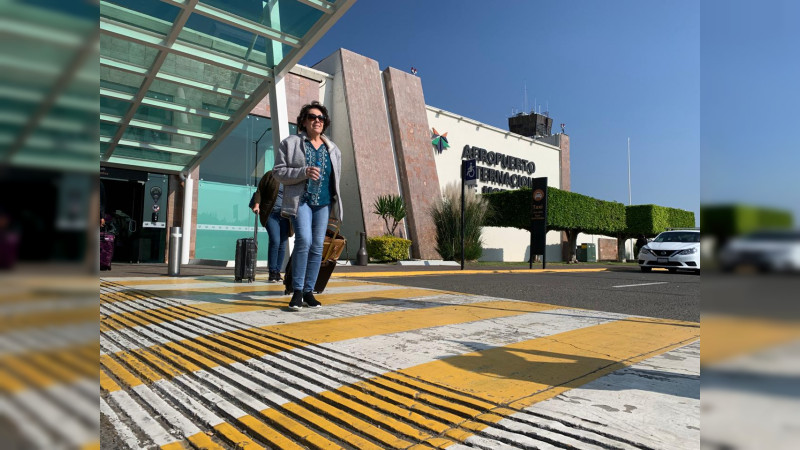 Morelia sigue creciendo en la llegada de turismo vía aérea  