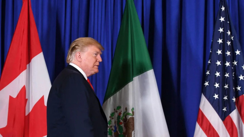 Plantea Trump anexar a México y Canadá a los Estados Unidos 