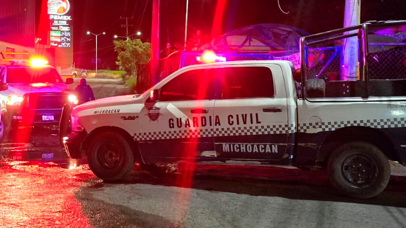 Ultiman a tiros a un hombre en Morelia, Michoacán  