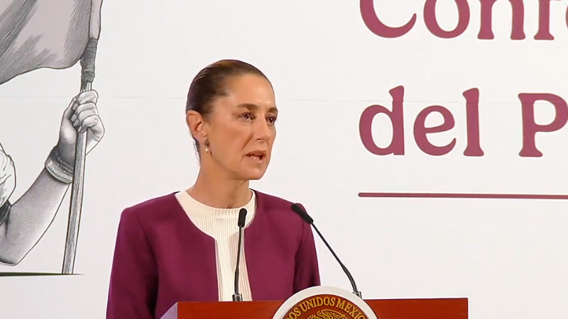 "México es un país libre y soberano", responde Sheinbaum a nuevos dichos de Trump 
