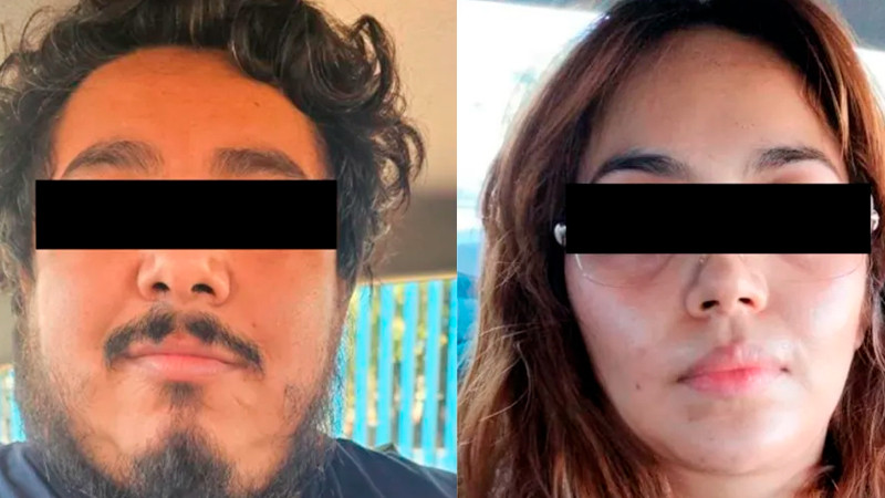 Cae presunto operador de un grupo delincuencial de Sinaloa; también detienen a una presunta cómplice 