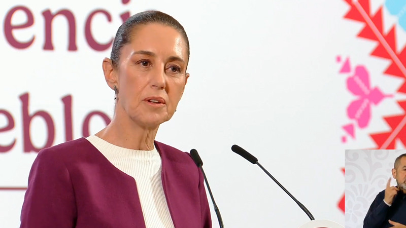 Sheinbaum pasará navidad en Palacio Nacional; confirma que ya vive en sede presidencial 