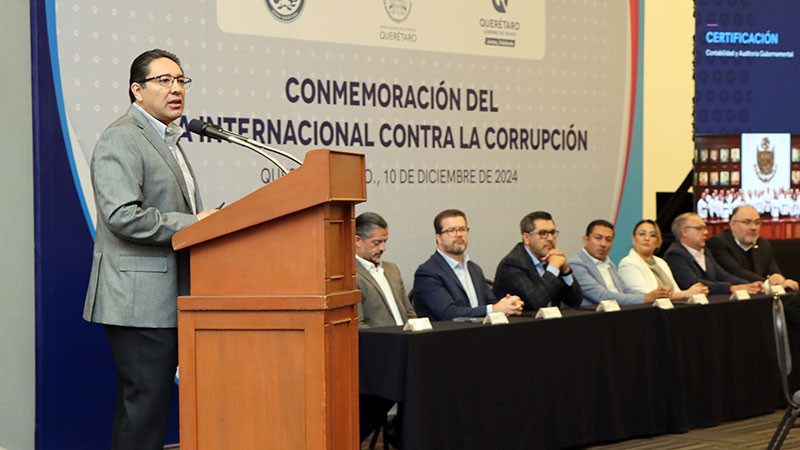 Querétaro se mantiene en los primeros lugares de combate a la corrupción 