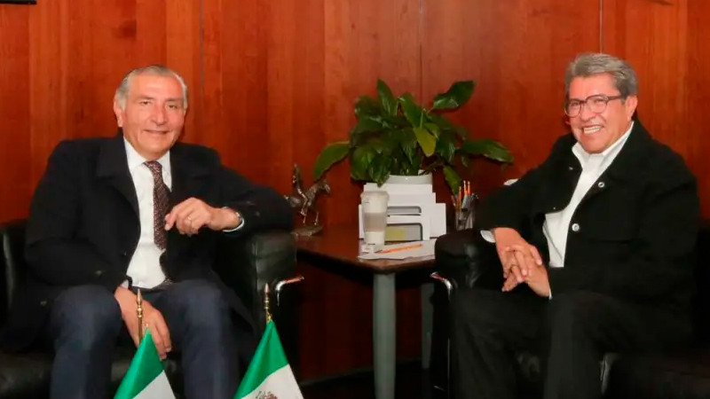 "Se va a resolver", asegura Sheinbaum sobre disputa entre Adán Augusto y Monreal 