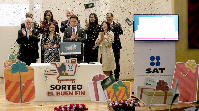 Servicio de Administración Tributaria realizó el Sorteo El Buen Fin 2024 