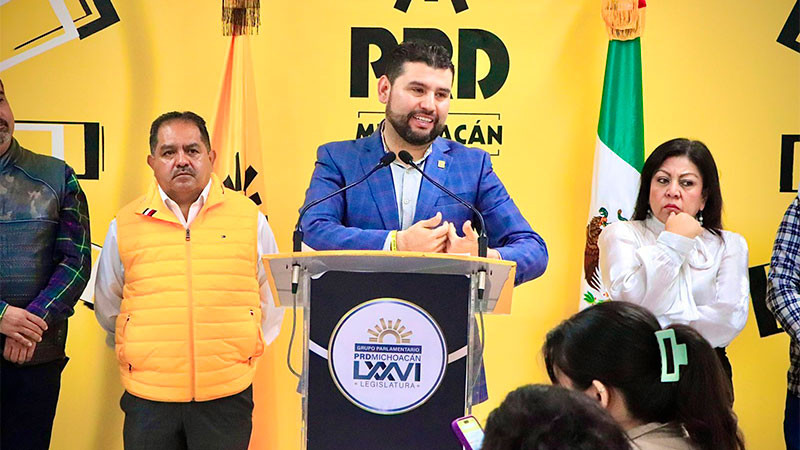 Con pasos firmes, avanza construcción del nuevo PRD Michoacán 