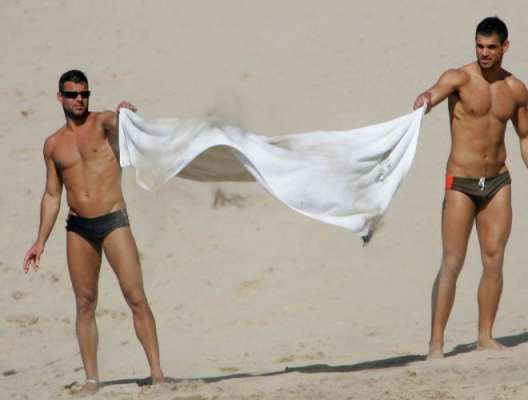 Ricky Martin y su novio listos preparando su boda  