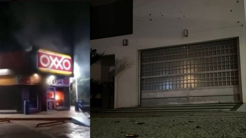 Se vive otra noche violenta en Culiacán, Sinaloa 