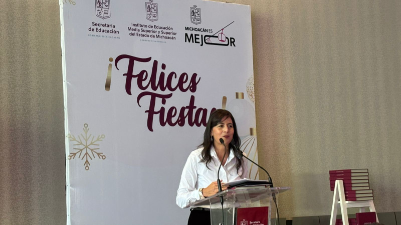 En dos años al frente de la Secretaría de Educación, recuperamos la rectoría educativa: Gaby Molina 