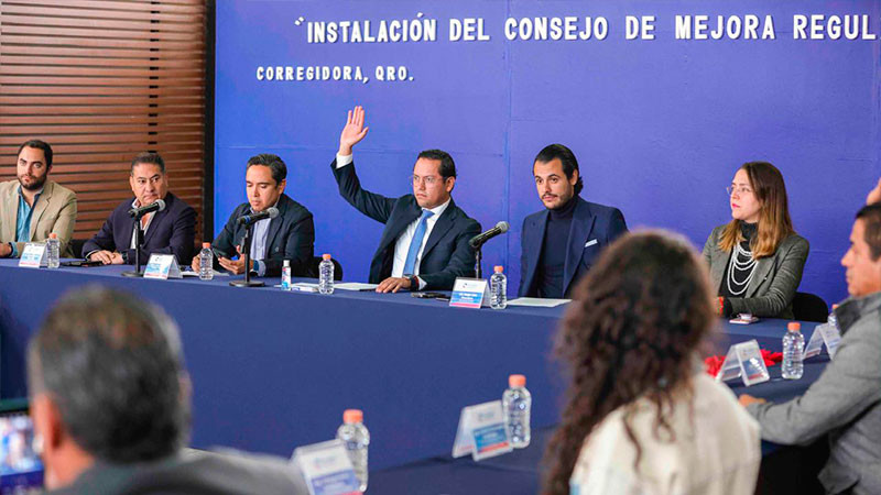 Corregidora impulsa la digitalización de trámites con la instalación del Consejo de Mejora Regulatoria 