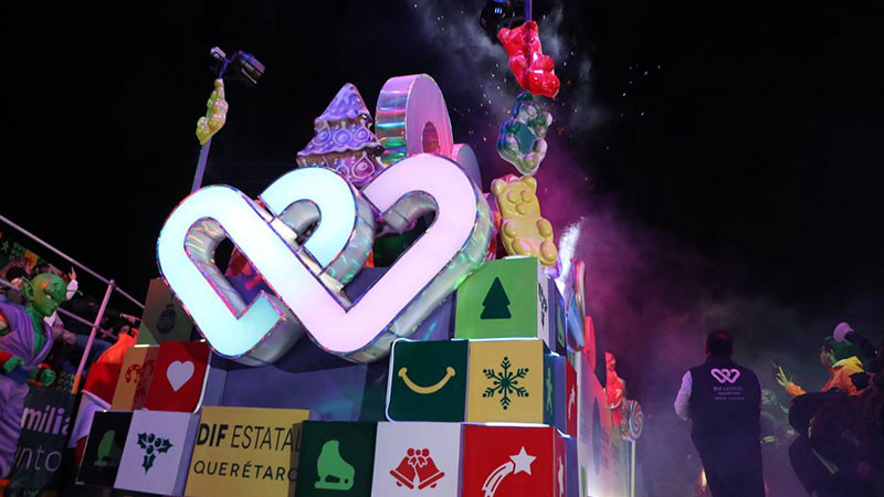 Gobierno del Estado y SEDIF llevaron la magia de la Navidad a El Marqués, Querétaro 