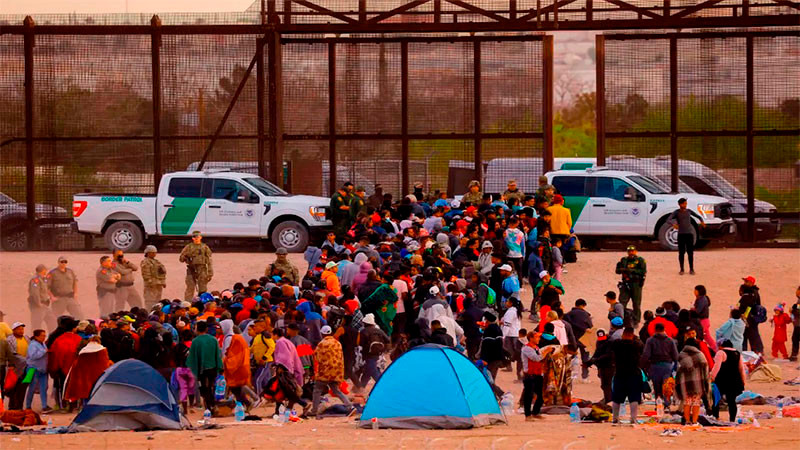 Migrantes arriban a Ciudad Juárez ante rumor de que EEUU abrirá la frontera 