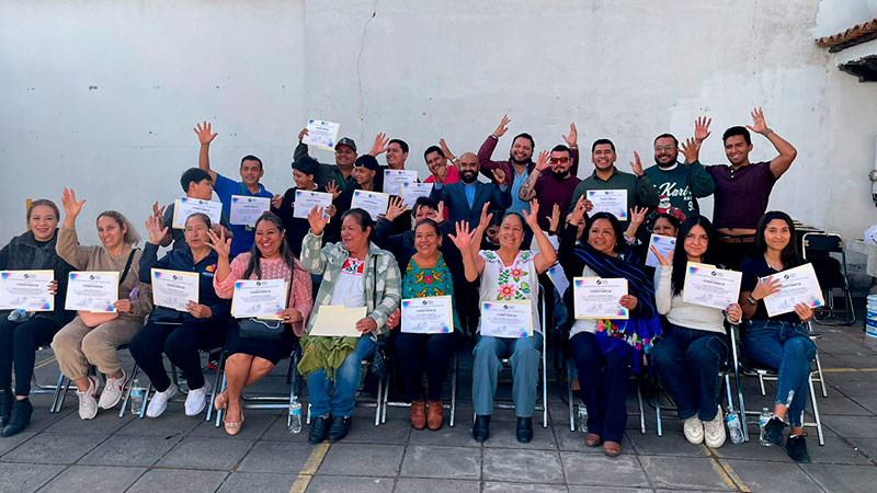 Capacitó la CEDH en Lengua de Señas Mexicana a 47 guías y profesionales de turismo  