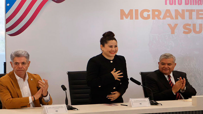 La diputada Jackie Avilés participa en el Foro Binacional de las Personas Migrantes y sus Familias, destacando la unidad y la solidaridad entre pueblos 
