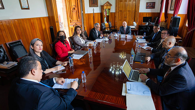 Instalan Comité de Control Interno y Riesgos del Poder Judicial de Michoacán 