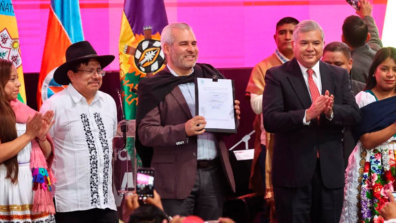 Reconoce y felicita INPI a Gobierno de Michoacán por reforma indígena 