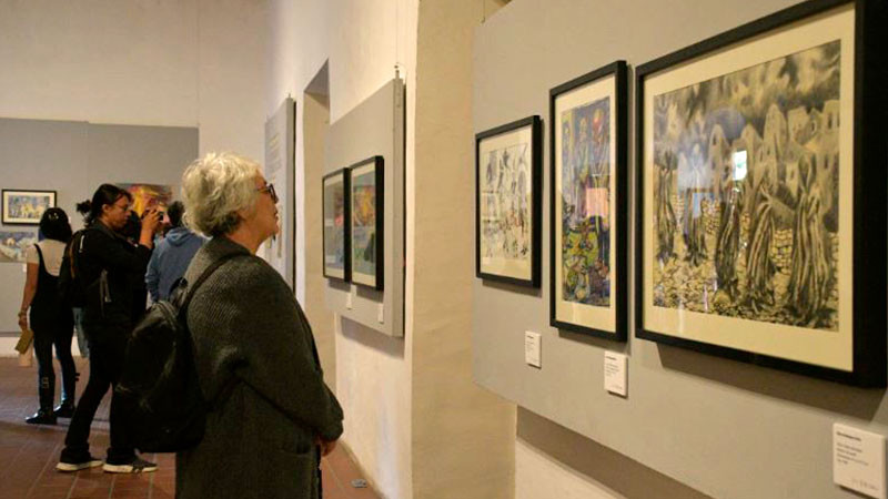 El arte onírico de Elías Rodríguez llega al Museo del Estado de Michoacán  
