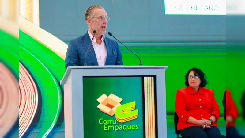 Inauguró Marco Del Prete ampliación de Corruempaques
