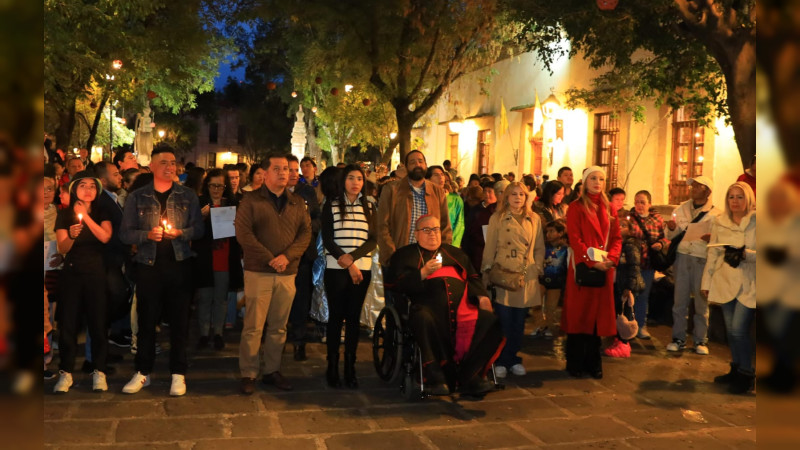 Alegría y tradición en Posada Navideña de Morelia