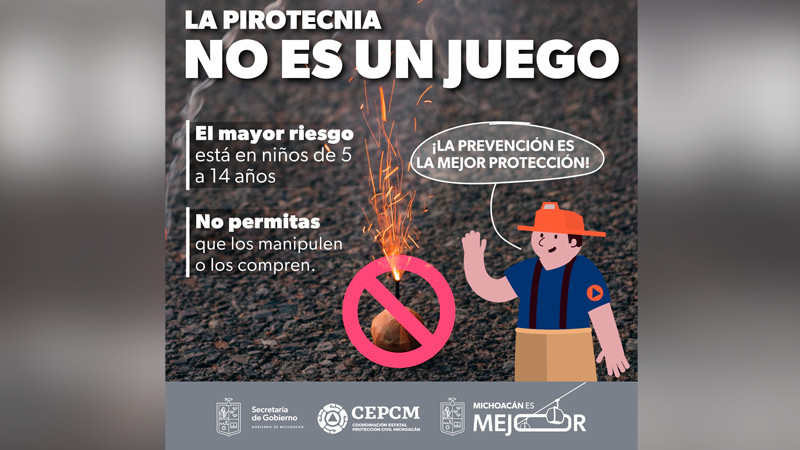 PC Michoacán emite recomendaciones viales para esta temporada 