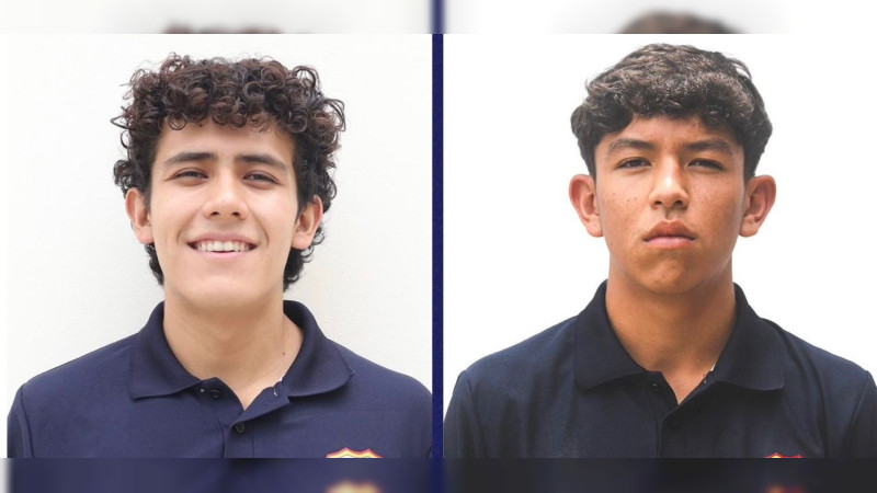Los nicolaitas Moreno y Vargas, motivados por su convocatoria al Torneo del Sol