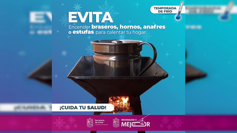 Evita intoxicaciones por monóxido de carbono; Sector Salud te dice cómo 