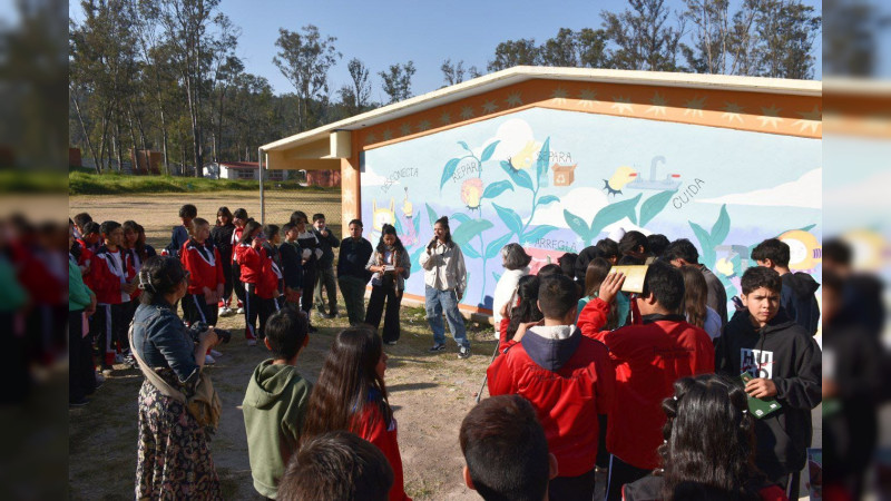 En 2024 Secum y SEE transformaron escuelas con murales educativos 