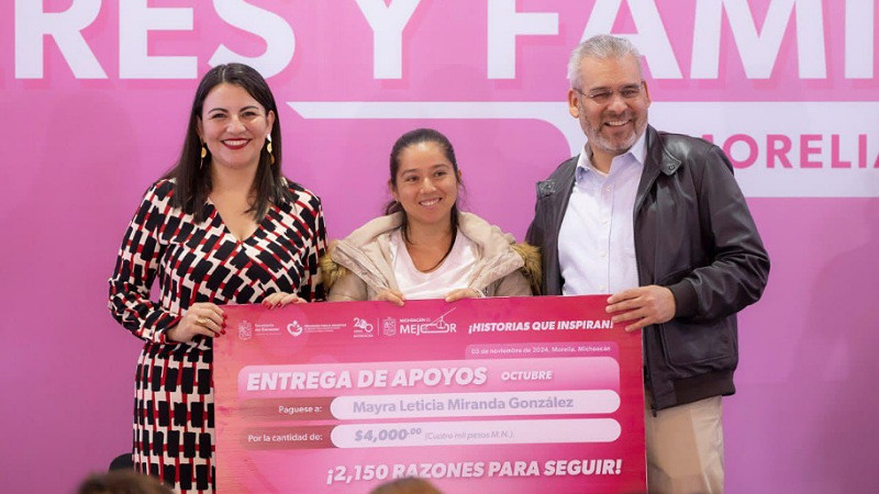 En 2024, beneficiados con apoyos económicos más de 2 mil mujeres, niñas y niños con cáncer: Bedolla 