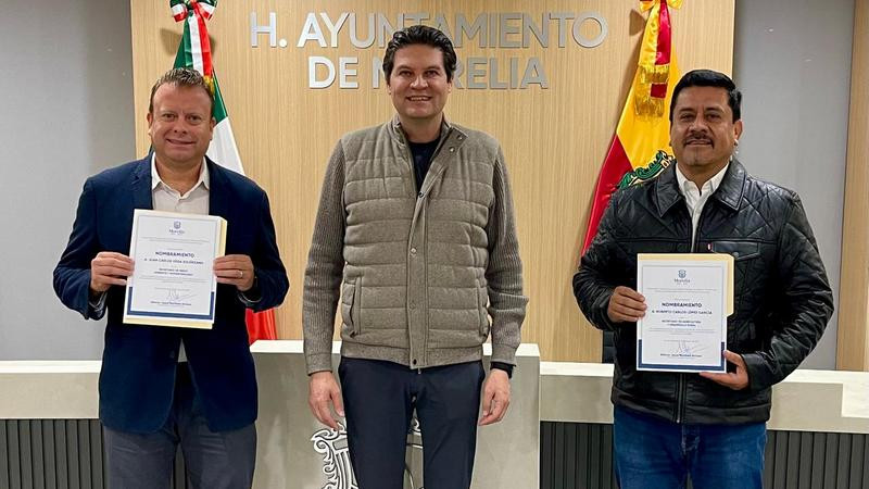 Designa Alfonso Martínez a nuevos funcionarios municipales 