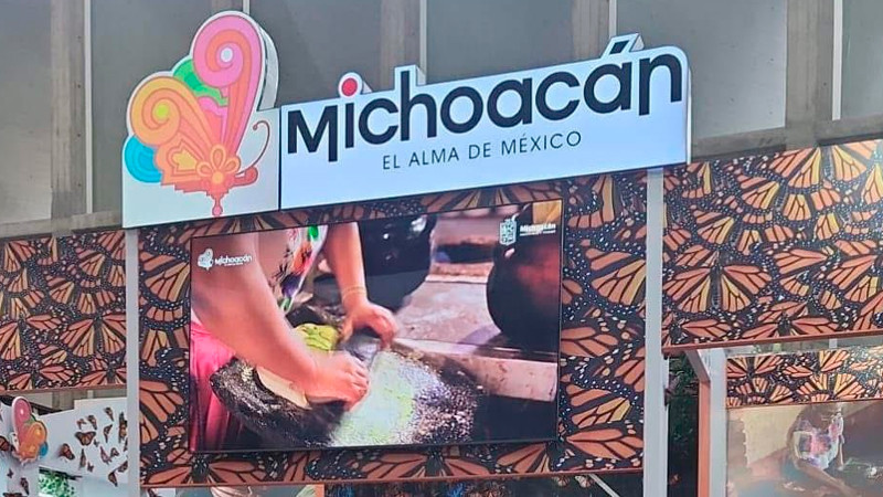 Michoacán se promueve por tercer año consecutivo en la Feria de León 