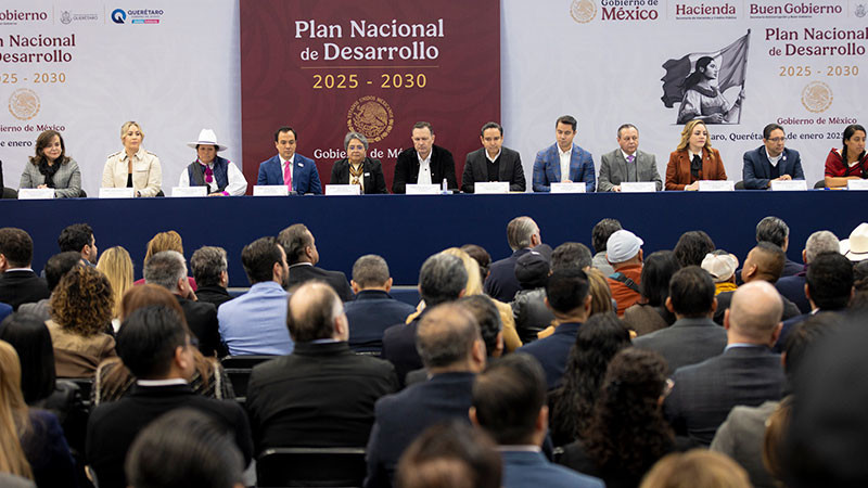 Arranca en Querétaro Foro de Gobernanza con Justicia y Participación Ciudadana para la integración del Plan Nacional de Desarrollo 2025-2030 