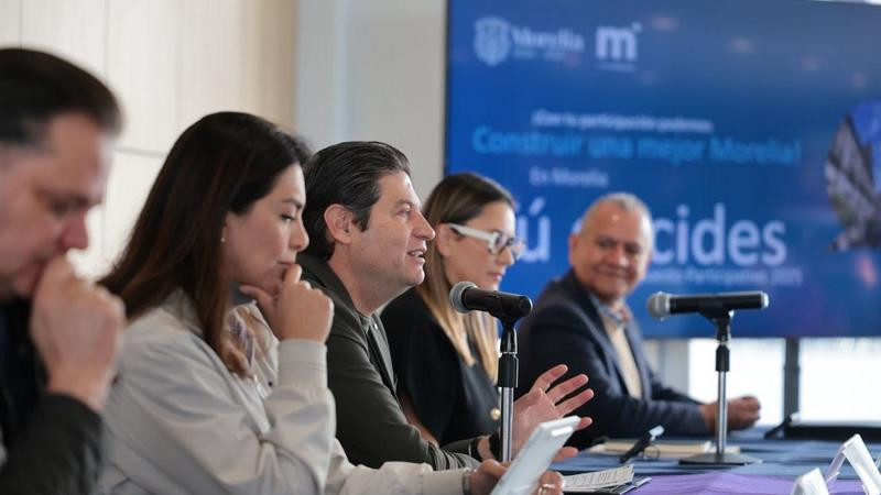 Morelia, municipio líder en Presupuesto Participativo: Alfonso Martínez 