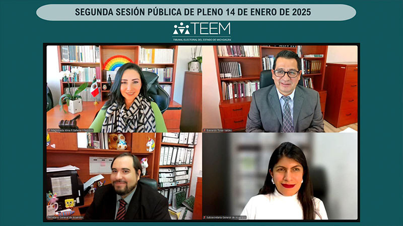 TEEMICH declara violencia política contra las mujeres en Peribán, por usurpación  