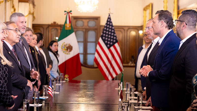 Querétaro y Laredo, Texas, fortalecen lazos en seguridad y economía 