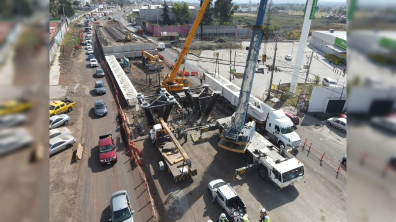 Destaca Bedolla obras del Gobierno de Michoacán por una mejor Morelia 