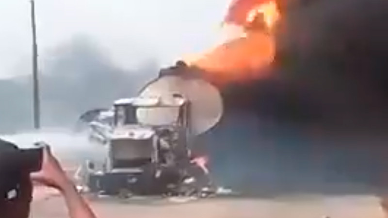 Al menos 70 muertos en Nigeria, por explosión de camión de gasolina 