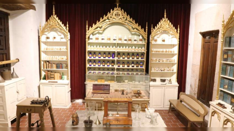 Descubre la historia detrás de la Farmacia Mier en el Museo del Estado de Michoacán