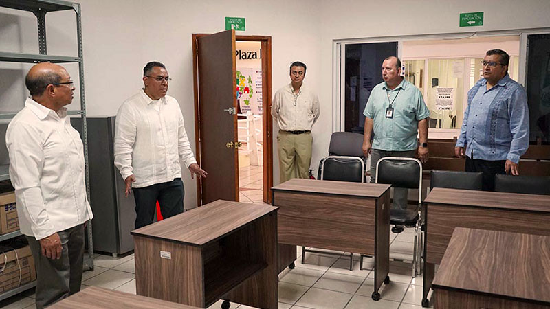 Juzgados de Apatzingán, Michoacán, cuentan con mejores espacios  