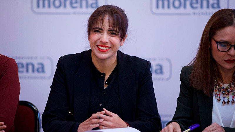 México es un país soberano y en Michoacán estamos listos para abrazar a nuestros paisanos: Giulianna Bugarini 