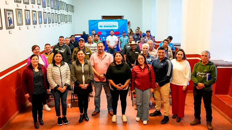 Inician programa “Tu Gobierno te escucha": Cercanía y Participación para un Quiroga incluyente