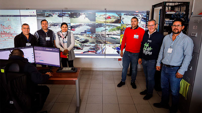 Mercado de Abastos integra toda su red de videovigilancia a Policía Morelia  