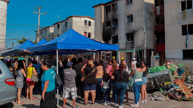 Apoya PRI a víctimas de explosión en Lázaro Cárdenas 