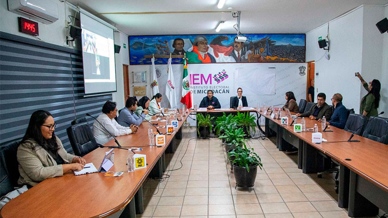 El IEM establece fecha para la renovación del Concejo Comunal en San Ángel Zurumucapio 
