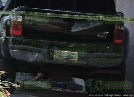 Sujetos armados ejecutan a El Cholo, en Apatzingán, Michoacán - Foto 1 