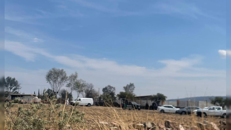 Homicidio con arma de fuego en contra de un hombre en Lagunillas, Huimilpan 