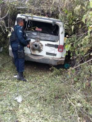 Aseguran SSP y Sedena 12 vehículos, droga, arma, cargadores y municiones en Parácuaro - Foto 1 