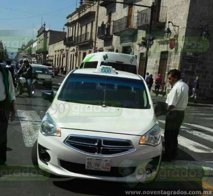 Morelia: Atropellan a mujer de la tercera edad en el Centro