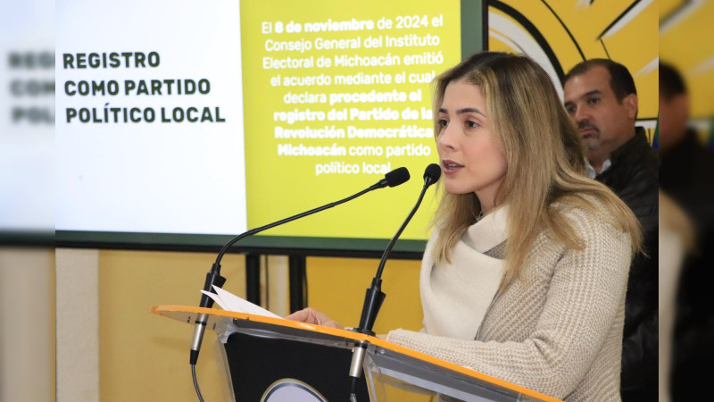 Convoca Brissa Arroyo a no repetir errores del pasado en la construcción del nuevo PRDM 