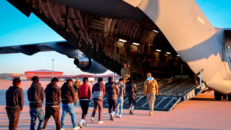 "Muchos países" están contentos de recibir a migrantes indocumentados, asegura Trump 