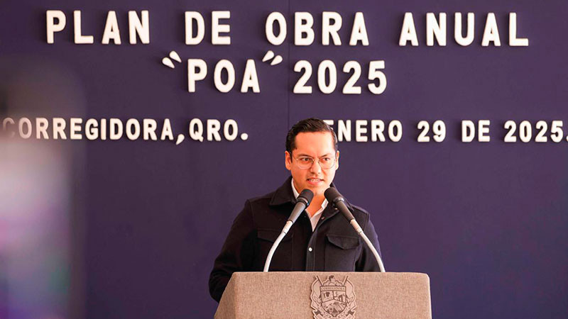 Son 20 obras las que contempla el POA 2025 de Corregidora, Querétaro  